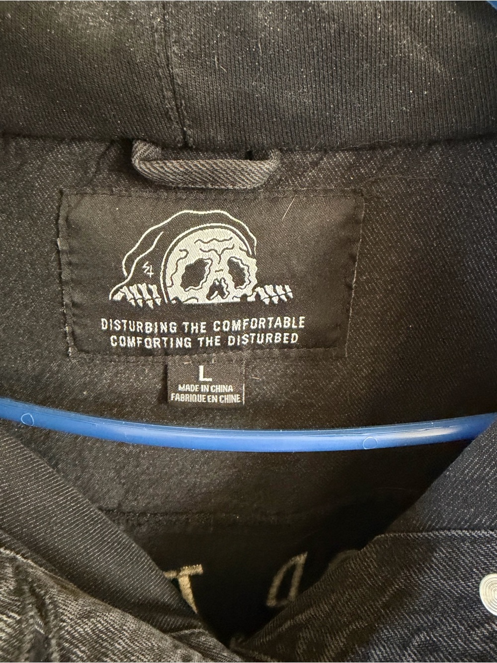 Sketchy Tank/Lurking Class Denim Jacket - Picture 4 of 4